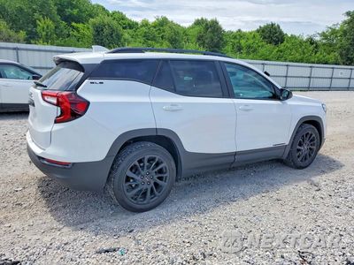 Trzecie zdjęcie samochodu z tyłu: 2023 GMC TERRAIN SLE VIN:3GKALMEG5PL170316 - miniatura