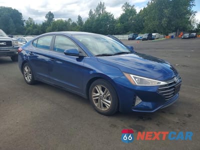 Czwarte zdjęcie samochodu z boku: 2020 HYUNDAI ELANTRA SEL VIN:5NPD84LF7LH575625 - miniatura
