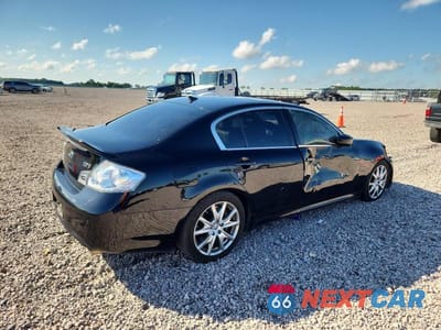 Trzecie zdjęcie samochodu z tyłu: 2010 INFINITI G37 SEDAN BASE VIN:JN1CV6AP3AM202292 - miniatura