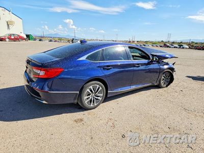 Trzecie zdjęcie samochodu z tyłu: 2020 HONDA ACCORD HYBRID EX VIN:1HGCV3F41LA009025 - miniatura