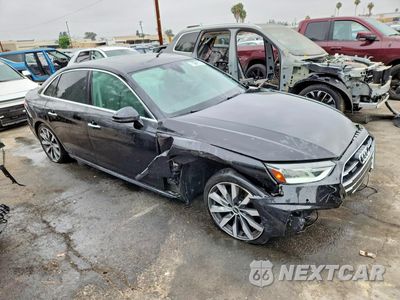 Czwarte zdjęcie samochodu z boku: 2021 AUDI A4 PREMIUM 40 VIN:WAUABAF48MA042685 - miniatura