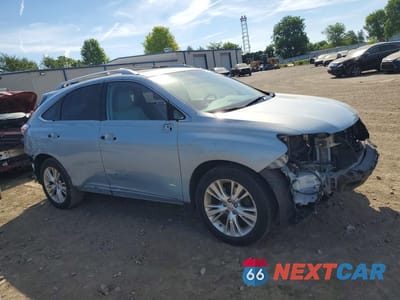Czwarte zdjęcie samochodu z boku: 2010 LEXUS RX 450H VIN:JTJBC1BA1A2025701 - miniatura