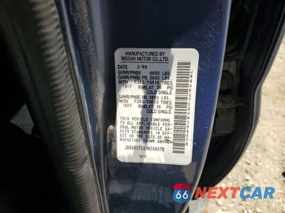 Zdjęcie 13 z 13 samochodu: 1999 NISSAN PATHFINDER XE VIN:JN8AR07S8XW364678 - miniatura