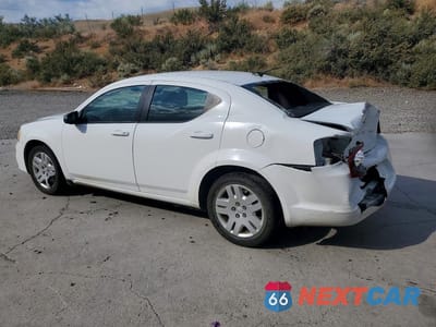 Drugie zdjęcie samochodu z przodu: 2012 DODGE AVENGER SE VIN:1C3CDZAB8CN216521 - miniatura