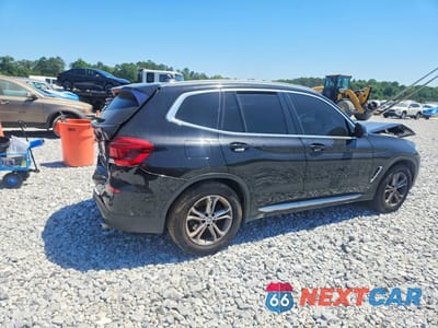 Trzecie zdjęcie samochodu z tyłu: 2020 BMW X3 SDRIVE30I VIN:5UXTY3C02LLU71815 - miniatura