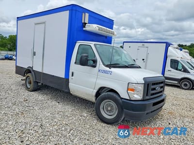 Czwarte zdjęcie samochodu z boku: 2024 FORD E350 REFRIGERATED BOX TRUCK VIN:1FDWE3FN2RDD19580 - miniatura