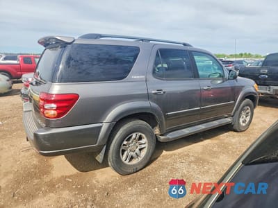 Trzecie zdjęcie samochodu z tyłu: 2004 TOYOTA SEQUOIA LIMITED VIN:5TDBT48A24S220392 - miniatura