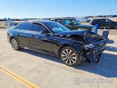 Czwarte zdjęcie samochodu z boku: 2018 AUDI A4 PREMIUM VIN:WAUKMAF41JA062478 - miniatura