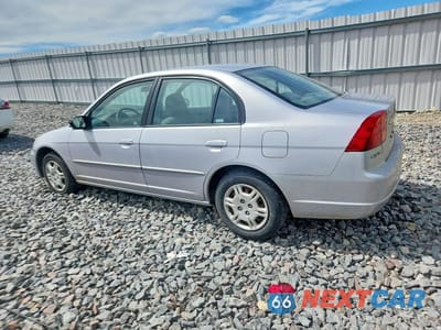Drugie zdjęcie samochodu z przodu: 2002 HONDA CIVIC LX VIN:1HGES16512L046626 - miniatura