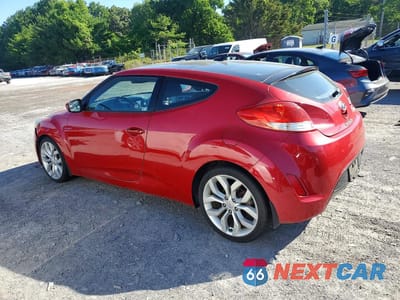 Drugie zdjęcie samochodu z przodu: 2013 HYUNDAI VELOSTER BASE VIN:KMHTC6ADXDU155321 - miniatura