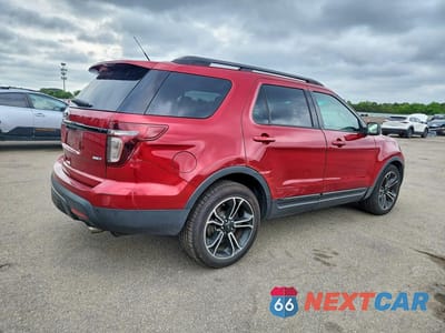 Trzecie zdjęcie samochodu z tyłu: 2015 FORD EXPLORER SPORT VIN:1FM5K8GT5FGA06063 - miniatura