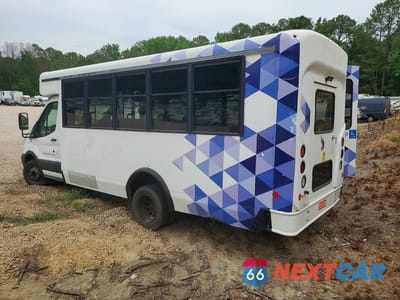 Drugie zdjęcie samochodu z przodu: 2017 FORD TRANSIT SHUTTLE BUS VIN:1FDES8PM5HKA48418 - miniatura