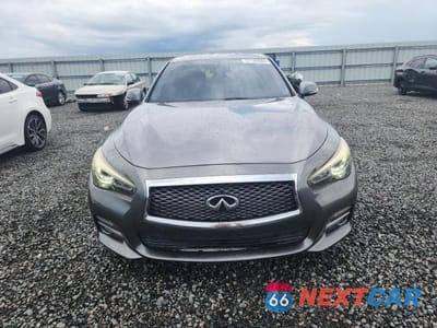 Piąte zdjęcie samochodu w środku: 2015 INFINITI Q50 BASE VIN:JN1BV7AP0FM331227 - miniatura