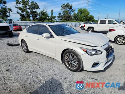 Czwarte zdjęcie samochodu z boku: 2024 INFINITI Q50 LUXE VIN:JN1EV7BP0RM600097 - miniatura