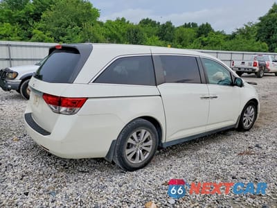 Trzecie zdjęcie samochodu z tyłu: 2017 HONDA ODYSSEY EXL VIN:5FNRL5H69HB005098 - miniatura