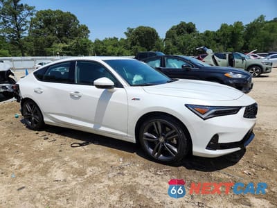 Czwarte zdjęcie samochodu z boku: 2024 ACURA INTEGRA A-SPEC VIN:19UDE4H30RA007547 - miniatura