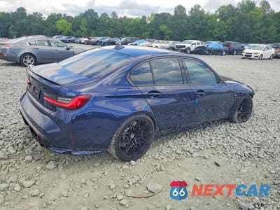 Trzecie zdjęcie samochodu z tyłu: 2023 BMW M3 COMPETITION VIN:WBS43AY07PFN85937 - miniatura