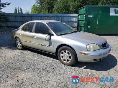 Czwarte zdjęcie samochodu z boku: 2002 MERCURY SABLE GS VIN:1MEFM50U02G640314 - miniatura