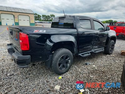 Trzecie zdjęcie samochodu z tyłu: 2018 CHEVROLET COLORADO Z71 VIN:1GCGTDEN1J1299138 - miniatura