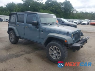 Czwarte zdjęcie samochodu z boku: 2015 JEEP WRANGLER UNLIMITED RUBICON VIN:1C4BJWFG2FL620823 - miniatura