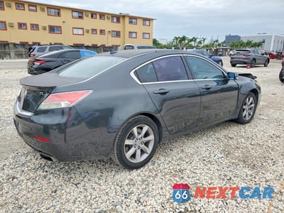 Trzecie zdjęcie samochodu z tyłu: 2012 ACURA TL VIN:19UUA8F57CA019791 - miniatura