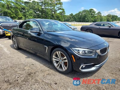 Czwarte zdjęcie samochodu z boku: 2019 BMW 430XI VIN:WBA4Z3C5XKEF31941 - miniatura