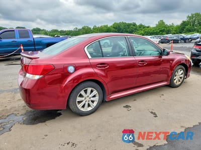Trzecie zdjęcie samochodu z tyłu: 2011 SUBARU LEGACY 2.5I PREMIUM VIN:4S3BMBB65B3214123 - miniatura