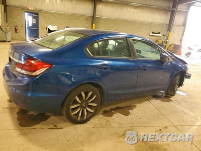 Trzecie zdjęcie samochodu z tyłu: 2015 HONDA CIVIC EXL VIN:2HGFB2F92FH515495 - miniatura