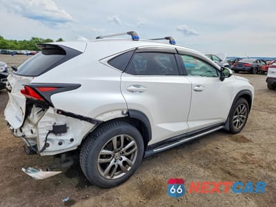 Trzecie zdjęcie samochodu z tyłu: 2016 LEXUS NX 200T BASE/200T F VIN:JTJBARBZ4G2064463 - miniatura