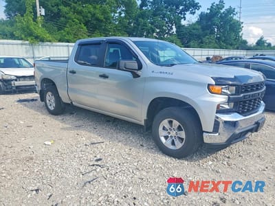 Czwarte zdjęcie samochodu z boku: 2019 CHEVROLET SILVERADO C1500 VIN:1GCPWAEH9KZ327917 - miniatura