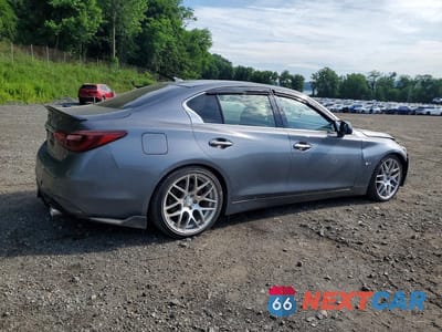 Trzecie zdjęcie samochodu z tyłu: 2020 INFINITI Q50 3.0T LUXE VIN:JN1EV7AP8LM207022 - miniatura