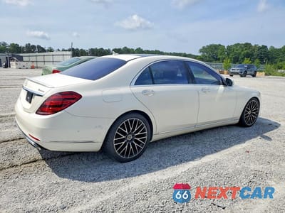 Trzecie zdjęcie samochodu z tyłu: 2019 MERCEDES-BENZ S 560 4MATIC VIN:WDDUG8GBXKA490467 - miniatura