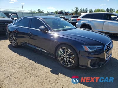 Czwarte zdjęcie samochodu z boku: 2020 AUDI A6 PREMIUM PLUS VIN:WAUL2AF26LN059564 - miniatura