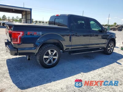 Trzecie zdjęcie samochodu z tyłu: 2015 FORD F150 SUPERCREW VIN:1FTEW1EG3FKE15598 - miniatura