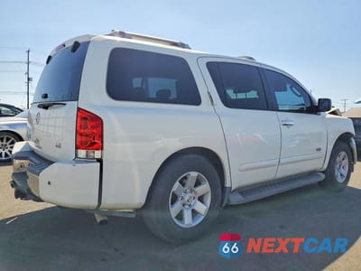 Trzecie zdjęcie samochodu z tyłu: 2006 NISSAN ARMADA SE/LE VIN:5N1AA08A26N725170 - miniatura
