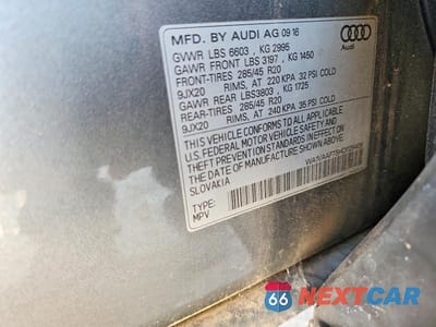 Zdjęcie 13 z 13 samochodu: 2017 AUDI Q7 PRESTIGE VIN:WA1VAAF75HD029408 - miniatura