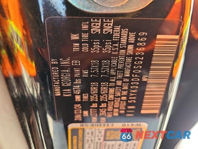 Zdjęcie 14 z 14 samochodu: 2025 KIA SPORTAGE EX VIN:5XYK33DF0SG236869 - miniatura
