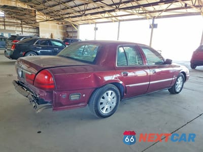 Trzecie zdjęcie samochodu z tyłu: 2004 MERCURY GRAND MARQUIS LS VIN:2MEHM75W94X604665 - miniatura