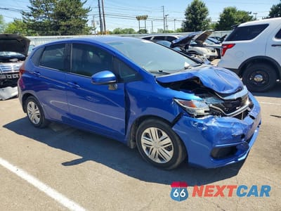 Czwarte zdjęcie samochodu z boku: 2019 HONDA FIT LX VIN:3HGGK5H46KM738321 - miniatura