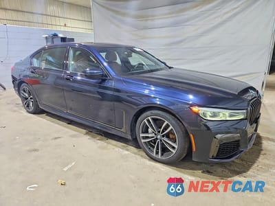Czwarte zdjęcie samochodu z boku: 2020 BMW 740 XI VIN:WBA7T4C00LCD27087 - miniatura