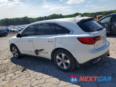 Drugie zdjęcie samochodu z przodu: 2014 ACURA MDX VIN:5FRYD3H23EB003626 - miniatura