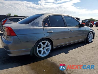 Trzecie zdjęcie samochodu z tyłu: 2005 HONDA CIVIC LX VIN:2HGES15585H549797 - miniatura