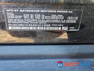 Zdjęcie 13 z 13 samochodu: 2021 BMW X5 XDRIVE40I VIN:5UXCR6C04M9G01898 - miniatura