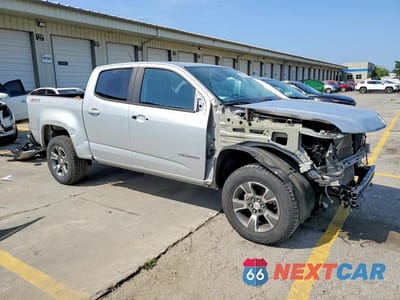 Czwarte zdjęcie samochodu z boku: 2020 CHEVROLET COLORADO Z71 VIN:1GCGTDEN4L1201660 - miniatura