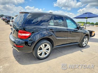 Trzecie zdjęcie samochodu z tyłu: 2011 MERCEDES-BENZ ML 350 4MATIC VIN:4JGBB8GB9BA706773 - miniatura