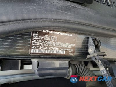 Zdjęcie 13 z 13 samochodu: 2014 BMW I3 REX VIN:WBY1Z4C5XEV276588 - miniatura