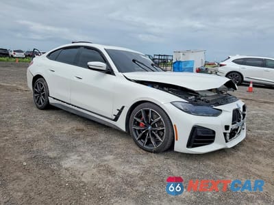 Czwarte zdjęcie samochodu z boku: 2022 BMW 430I GRAN COUPE VIN:WBA63AV03NFM02631 - miniatura
