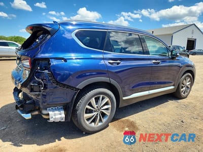 Trzecie zdjęcie samochodu z tyłu: 2019 HYUNDAI SANTA FE LIMITED 2.4L VIN:5NMS5CAD7KH102282 - miniatura
