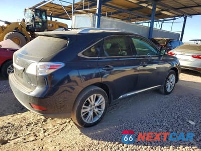 Trzecie zdjęcie samochodu z tyłu: 2010 LEXUS RX 450H VIN:JTJZB1BA6A2003503 - miniatura