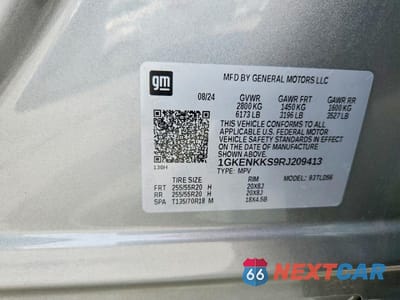Zdjęcie 13 z 13 samochodu: 2024 GMC ACADIA UPLEVEL VIN:1GKENKKS9RJ209413 - miniatura